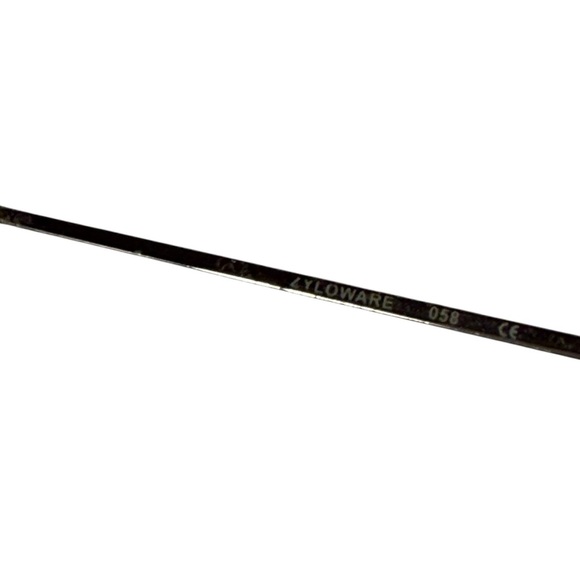 Stetson zyloware 058 228 prescriptions frames Gunmetal Half Rim Square - Picture 6 of 6